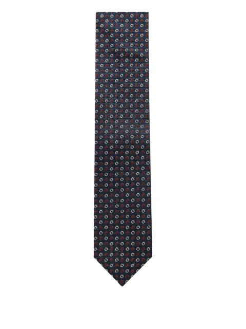 Corneliani floral-pattern tie