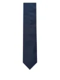 Corneliani textured silk tie - Blue