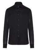Corneliani long-sleeve button-up shirt - Black