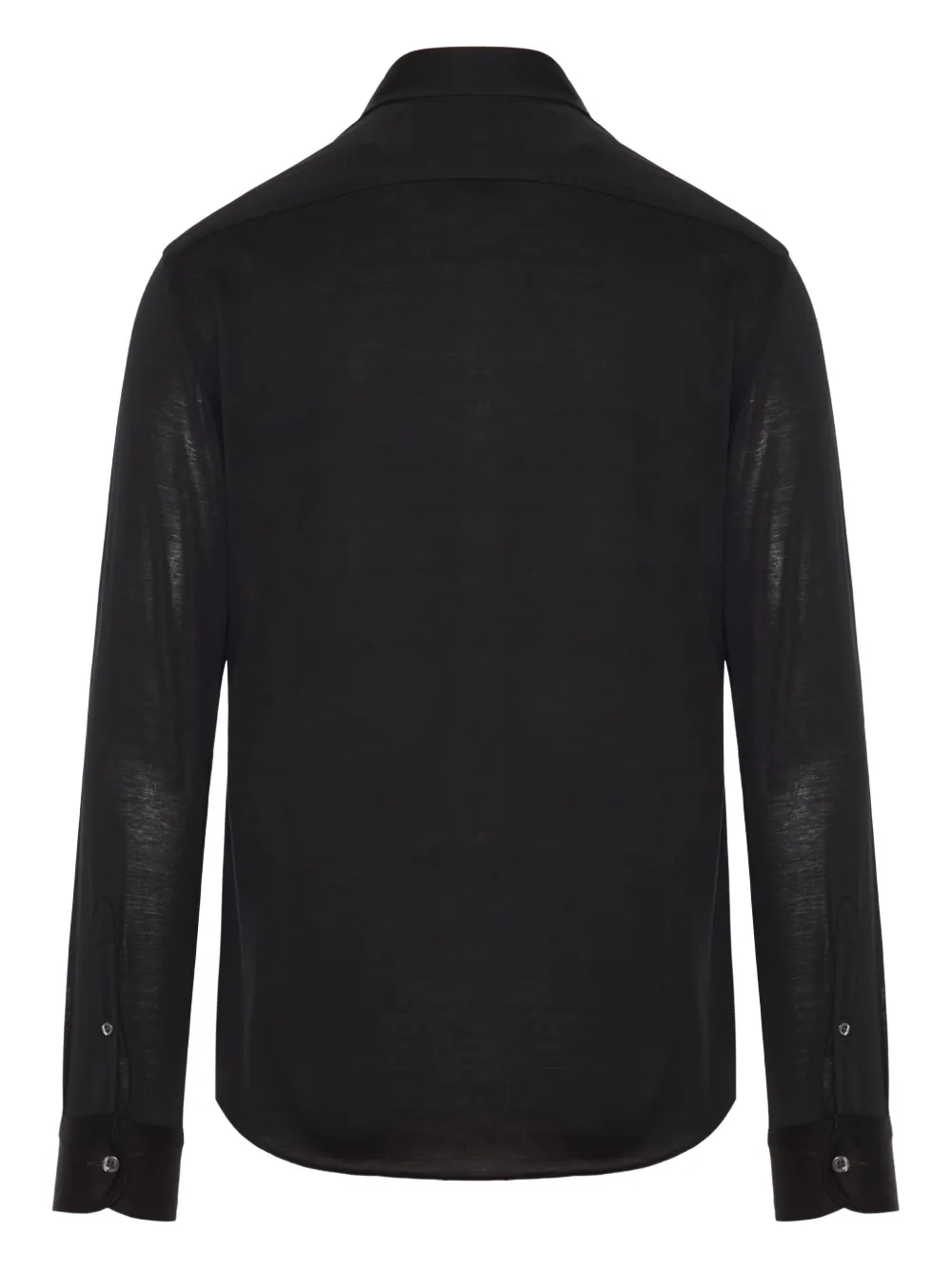 Corneliani long-sleeve button-up shirt - Zwart