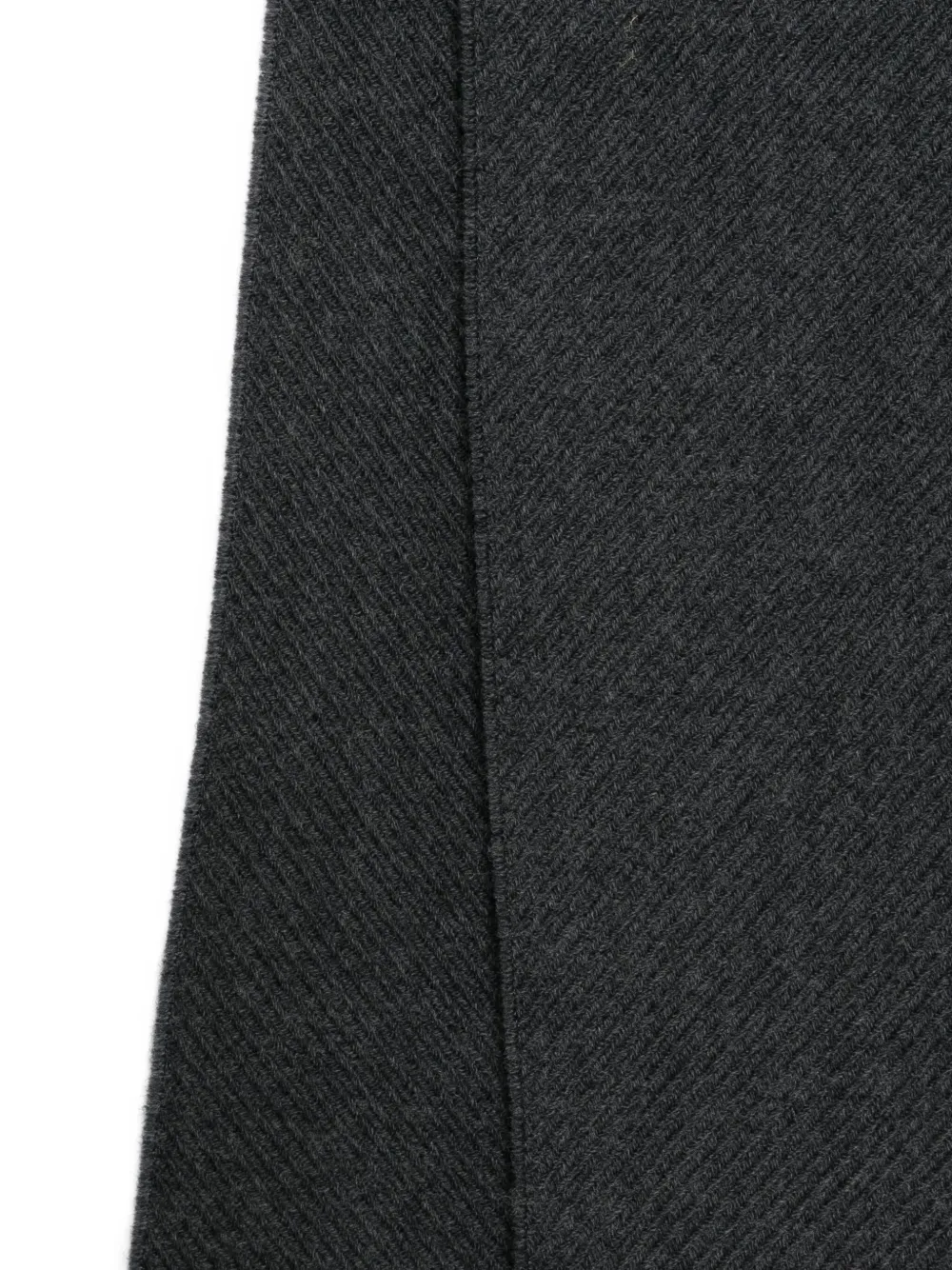 Corneliani textured fringed scarf - Grijs