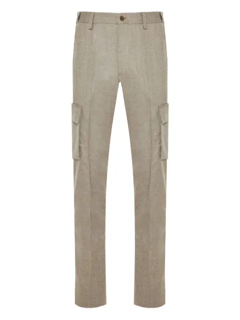 Corneliani cargo straight-leg trousers