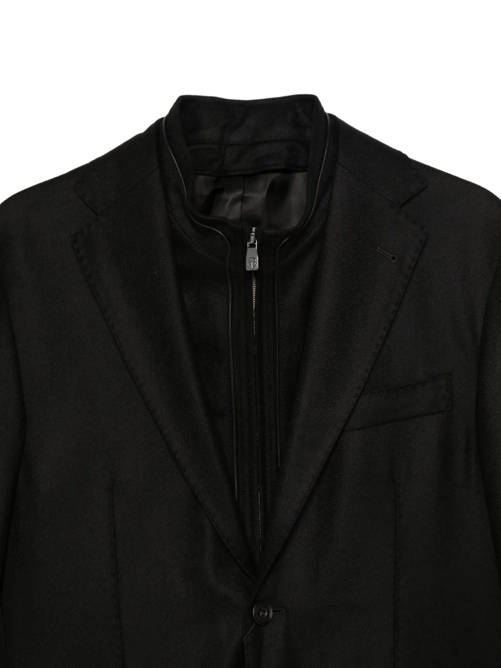 Corneliani Jack met afneembaar vlak Zwart