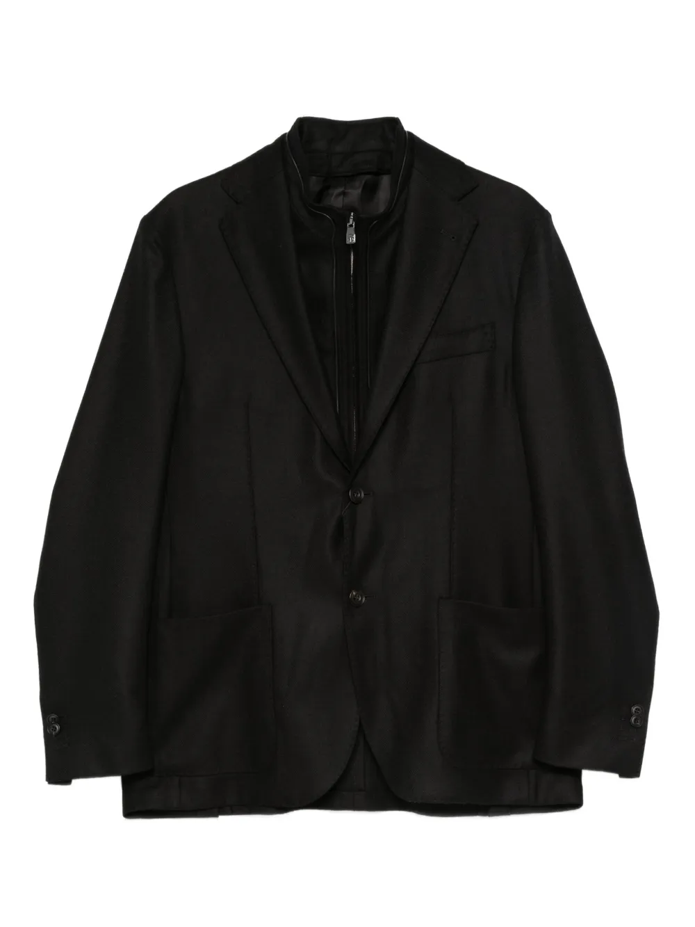 Corneliani detachable-panel jacket | Black | Image 1
