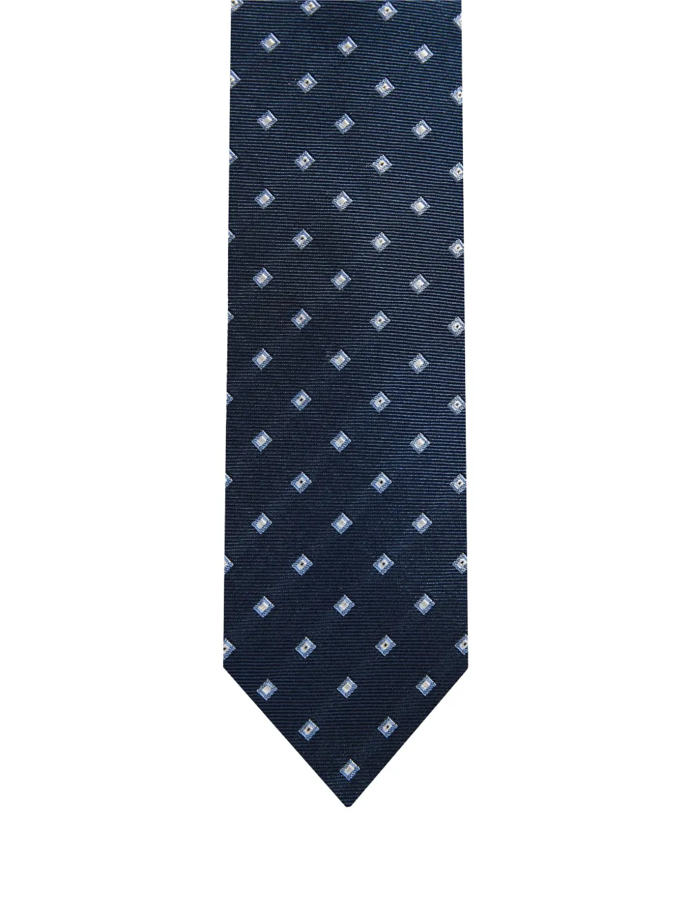 Corneliani Geometric-pattern Tie In Blue