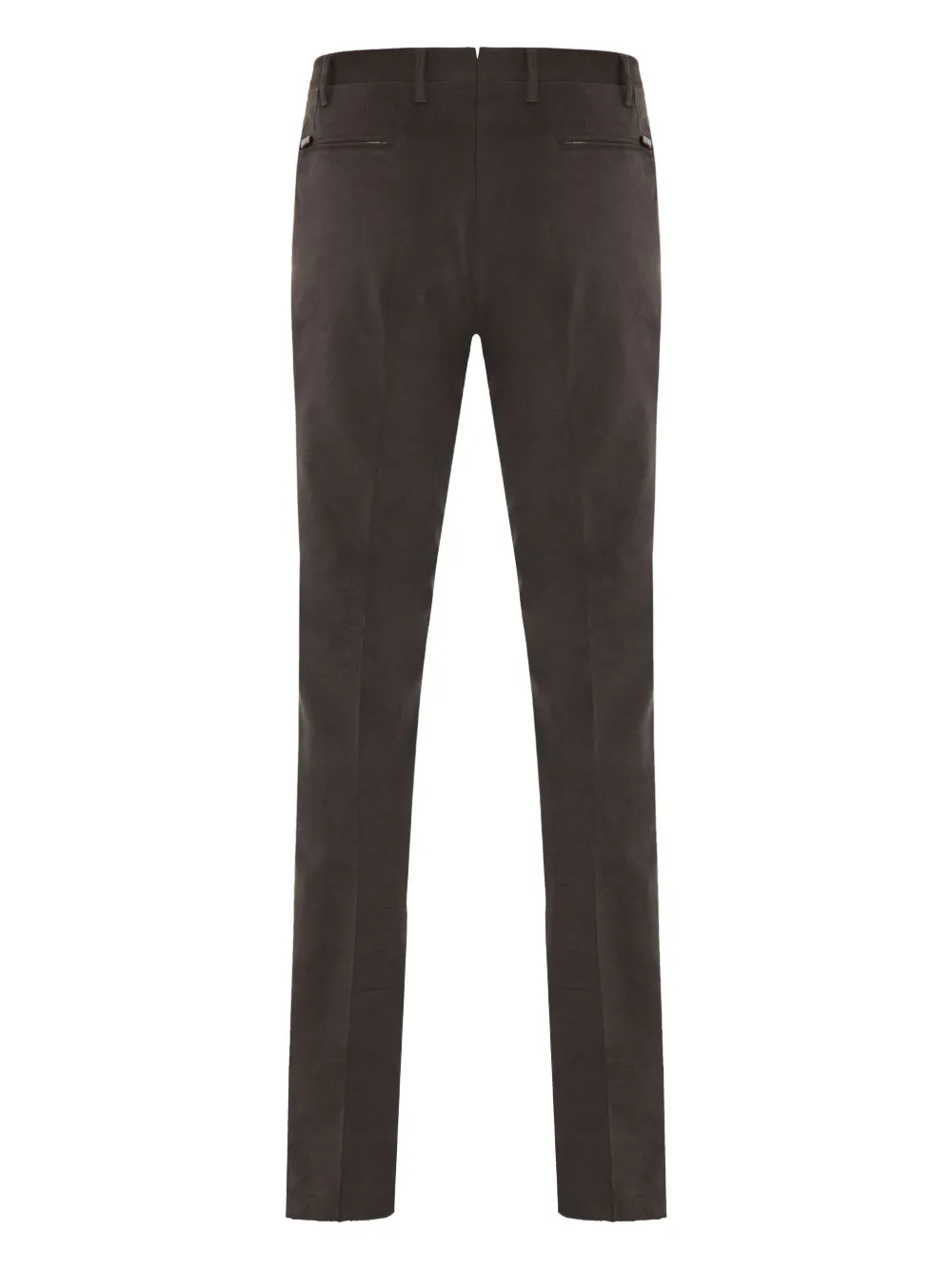 Corneliani flat-front trousers - Bruin