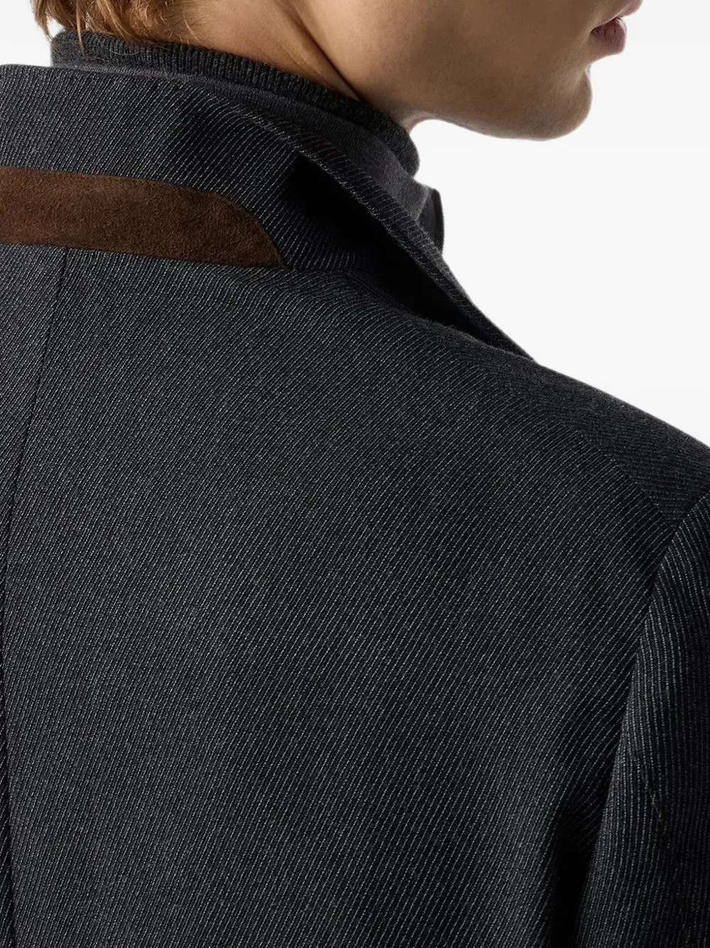 Corneliani Gelaagde blazer Grijs