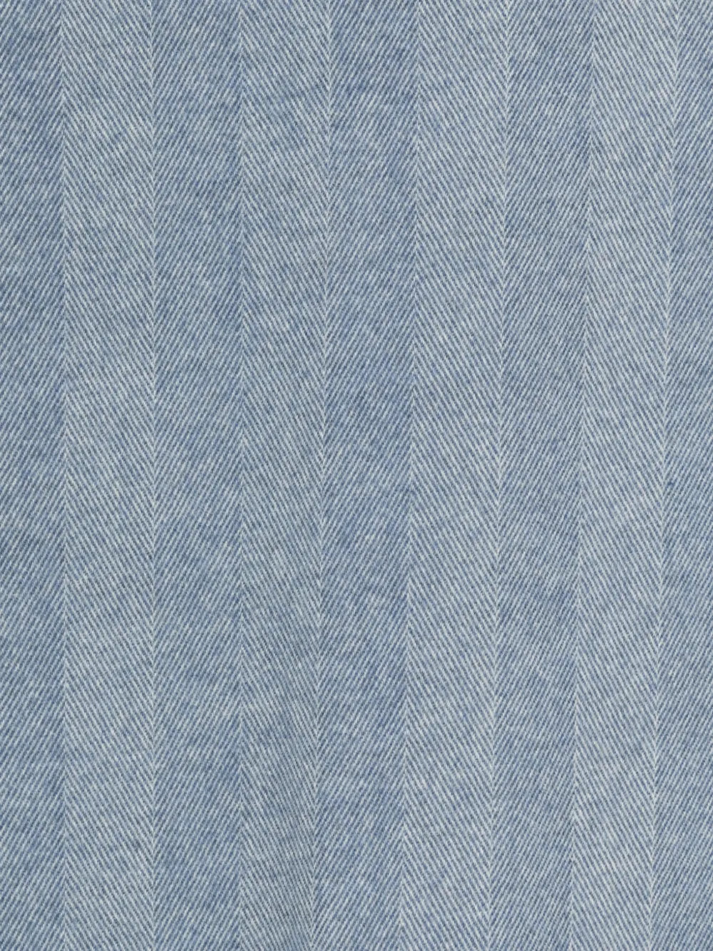 Corneliani Sjaal met visgraatpatroon Blauw