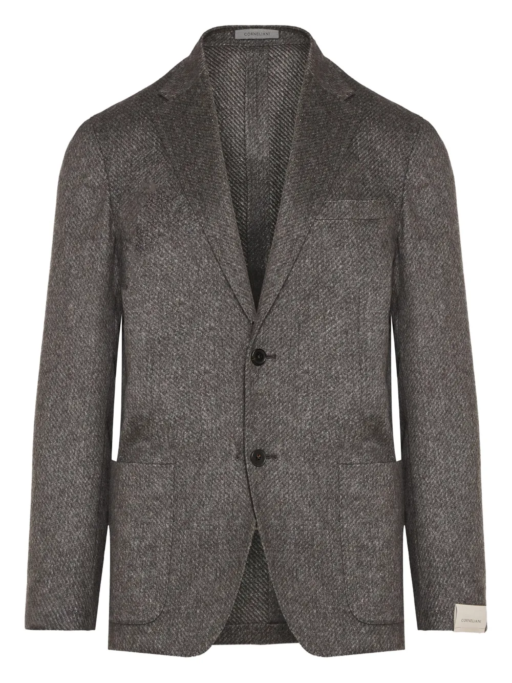 Corneliani herringbone blazer | Grey | Image 1