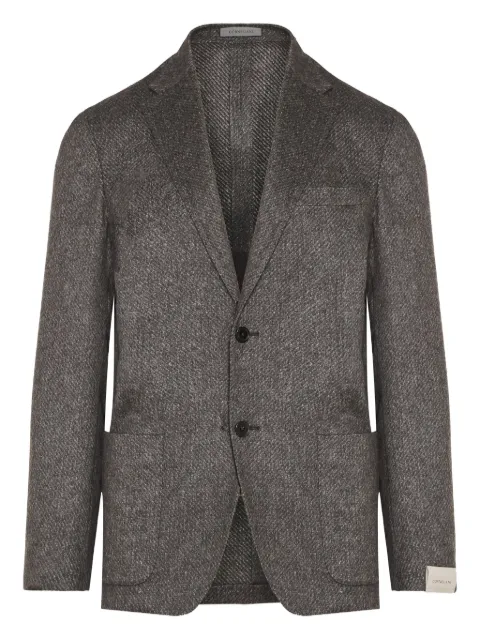 Corneliani herringbone blazer