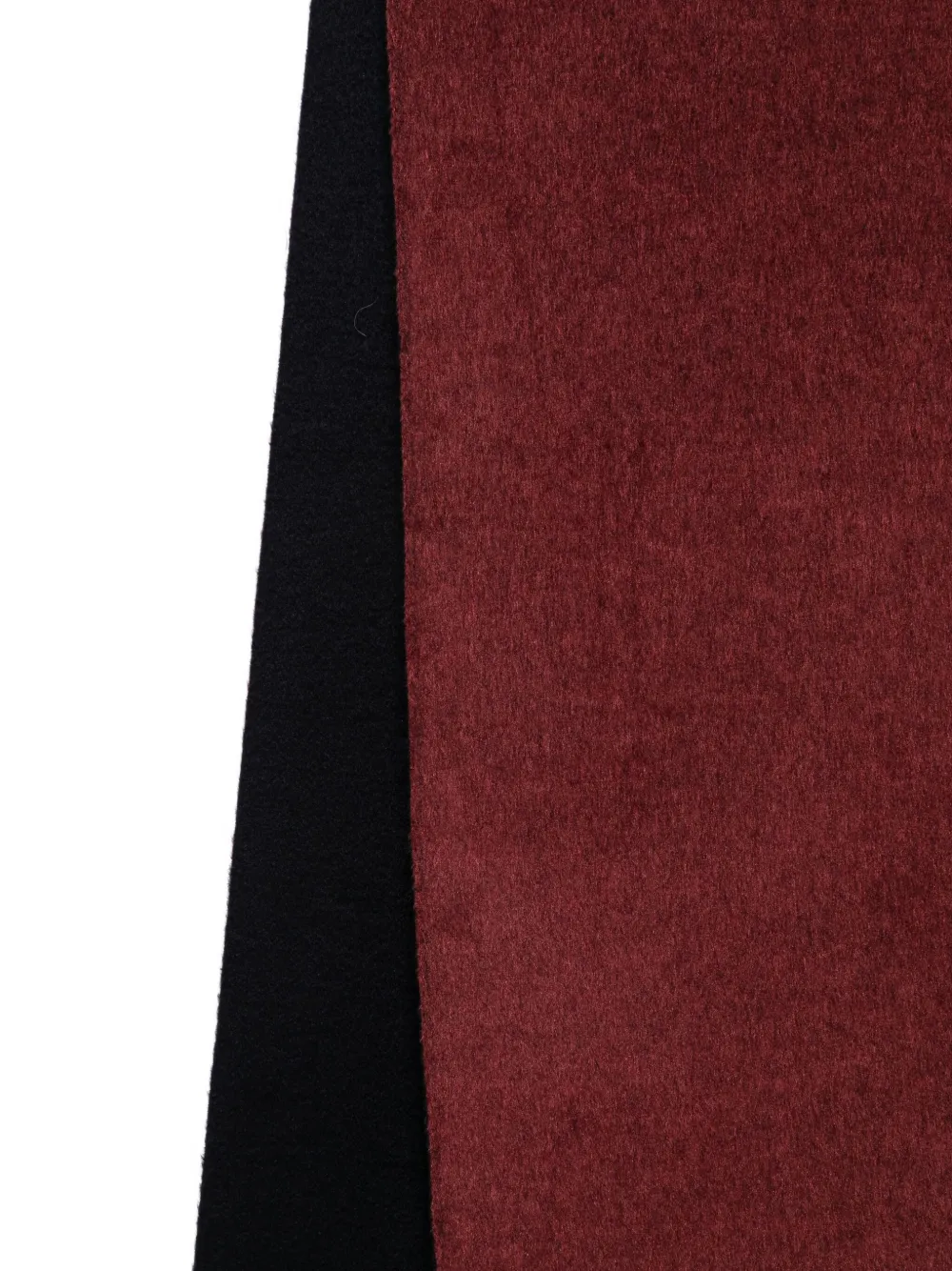 Corneliani Tweekleurige sjaal - Rood