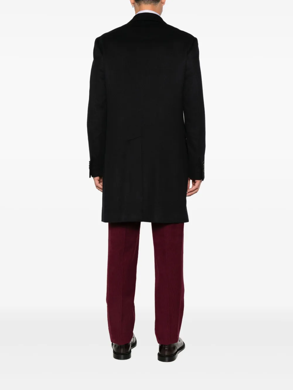 Corneliani Jas met enkele rij knopen Zwart