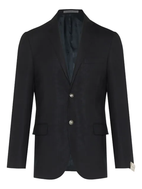 Corneliani two-button textured blazer