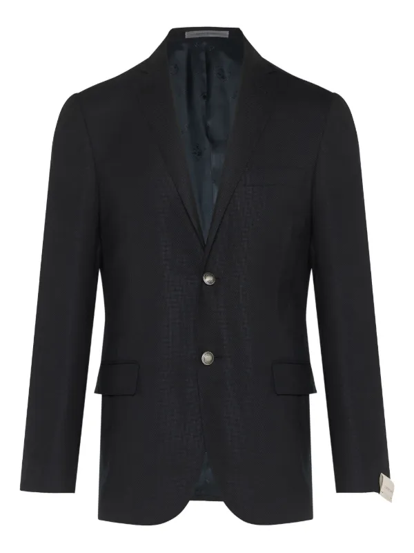 Corneliani テクスチャード ジャケット | ブラック | FARFETCH JP