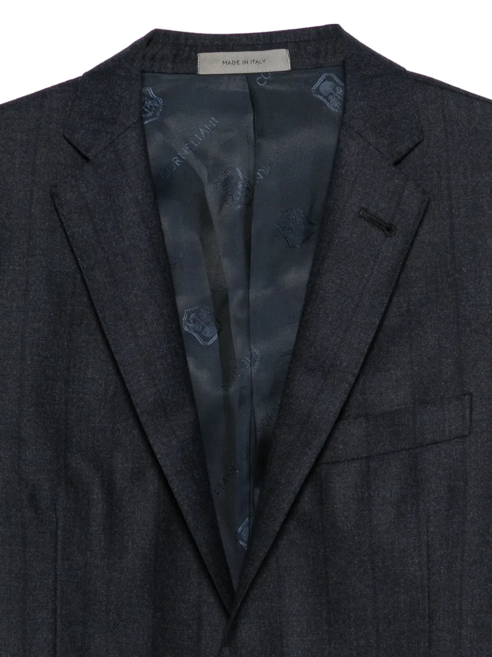 Corneliani Blazer met krijtstreep Blauw