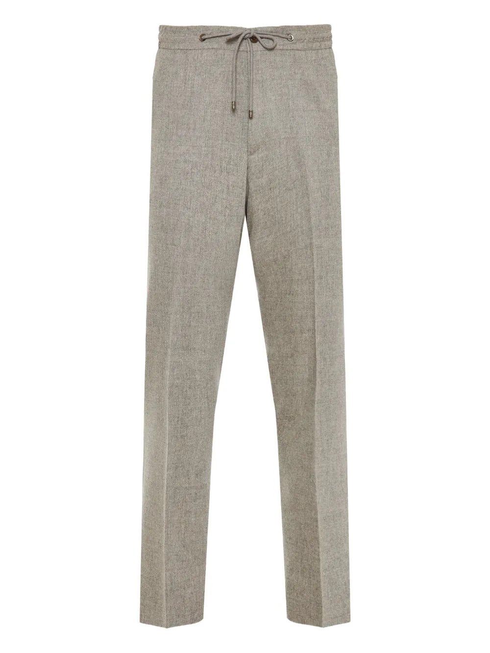Corneliani drawstring-waist trousers Grijs