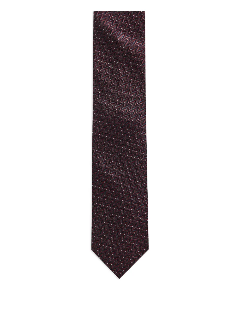 geometric-pattern tie