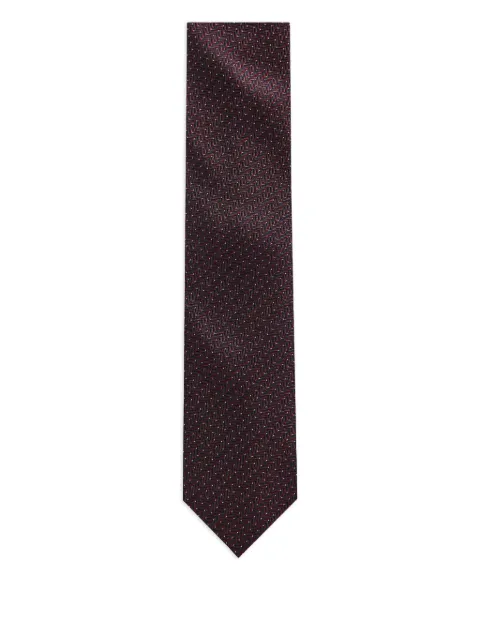 Corneliani geometric-pattern tie