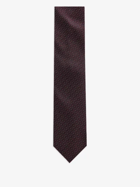 Corneliani corbata con motivo geométrico