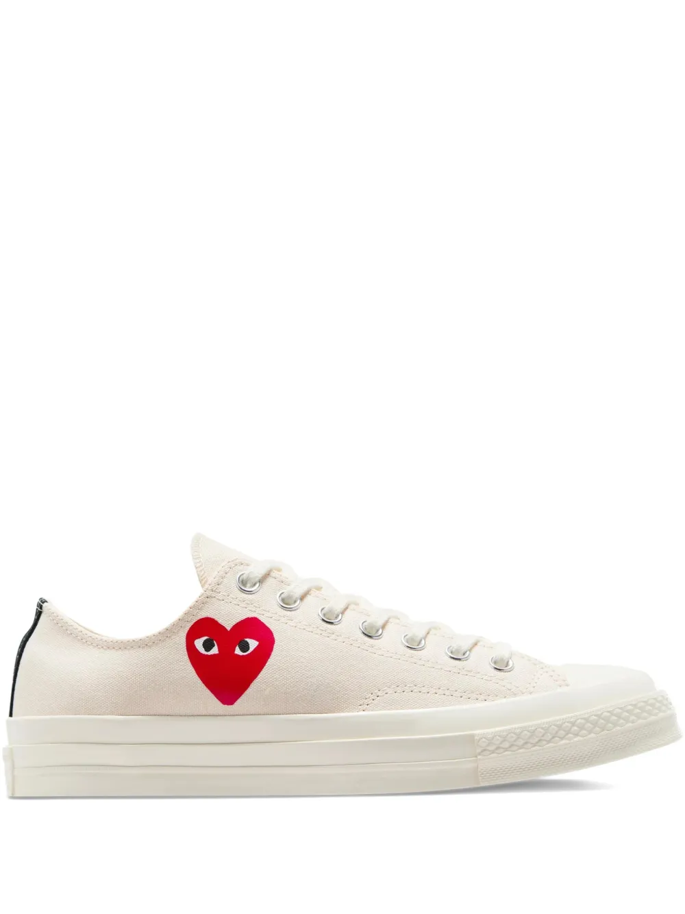 Comme Des Garçons Play x Converse Sneakers Chuck 70 con logo a cuore - Toni neutri