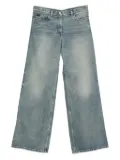 Courrèges utility-style jeans - Blue