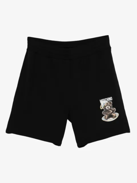 Moschino shorts con estampado de osito