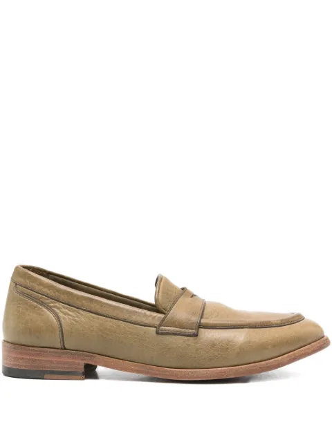 sturlini firenze penny-slot leather loafers