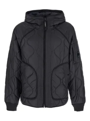 C.P. Company Chrome-R Hooded Puffer Jacket | Black | FARFETCH ZA