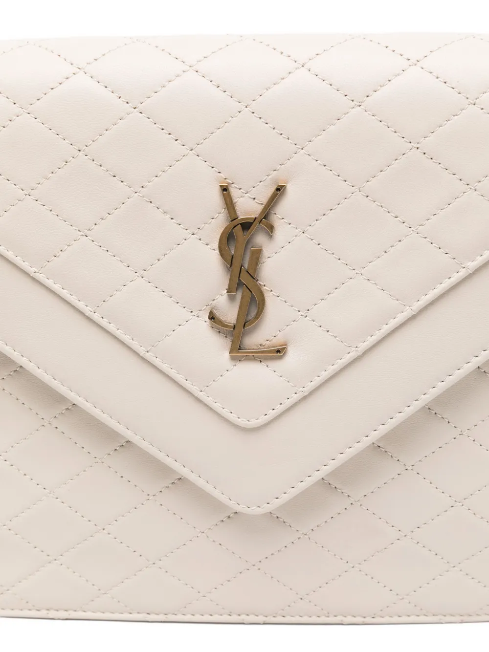 Saint Laurent Gaby kleine schoudertas Wit