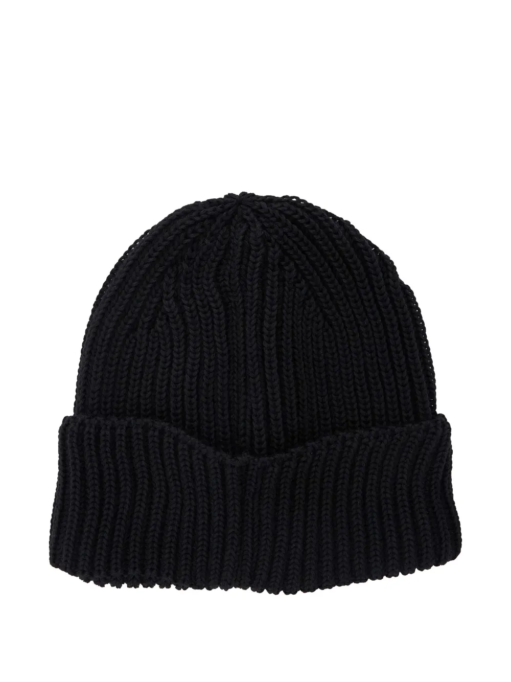 C.p. Company Accessories Knit Cap In Extrafine Merino Wool In Black