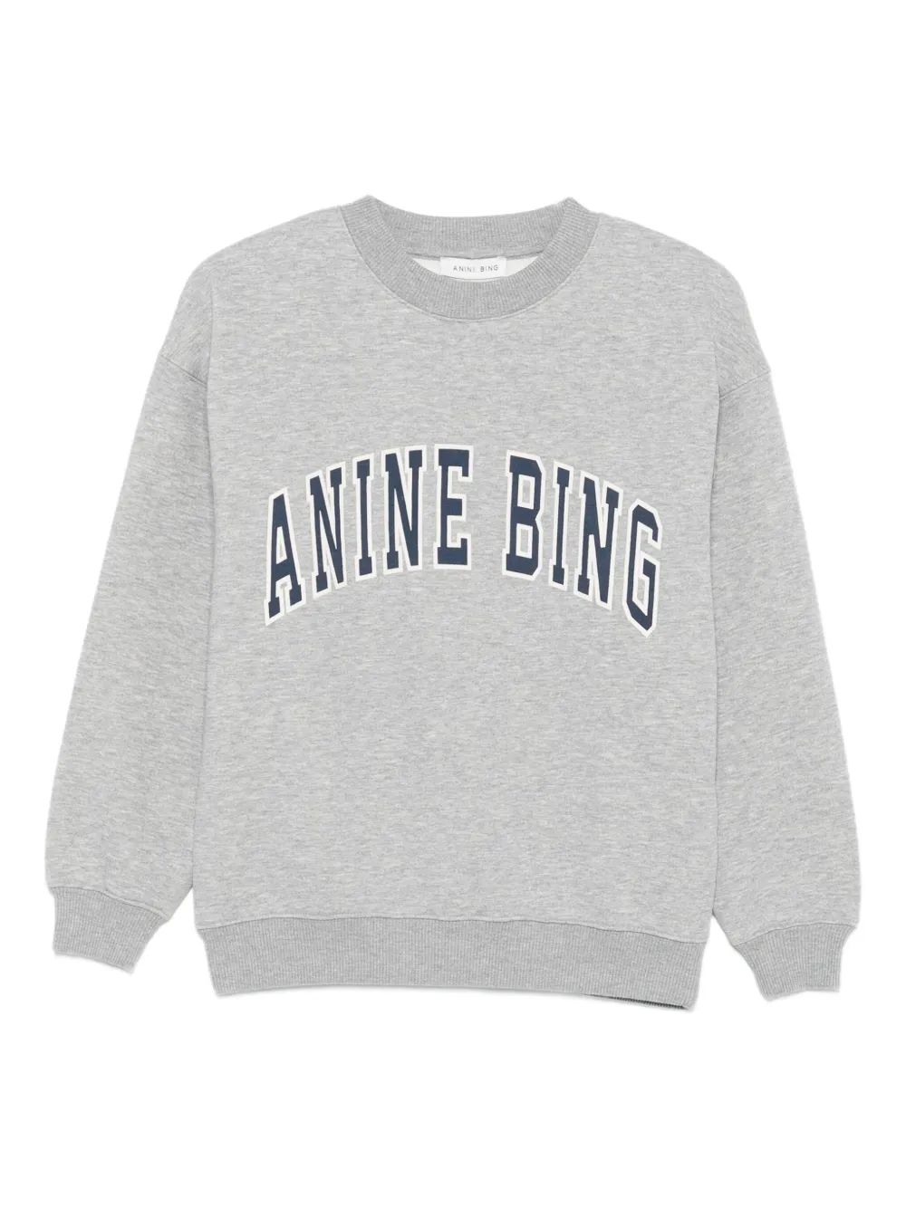 ANINE BING logo-print sweatshirt Grijs