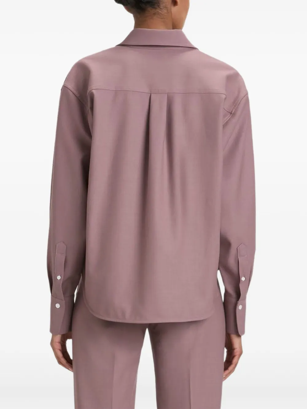 Victoria Beckham long-sleeve shirt Roze