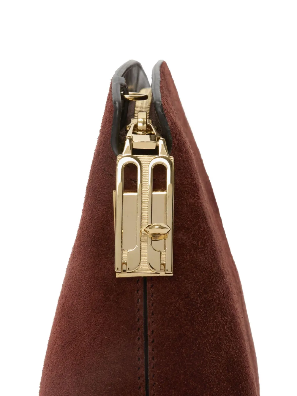 Victoria Beckham Victoria crossbodytas met ritssluiting Bruin