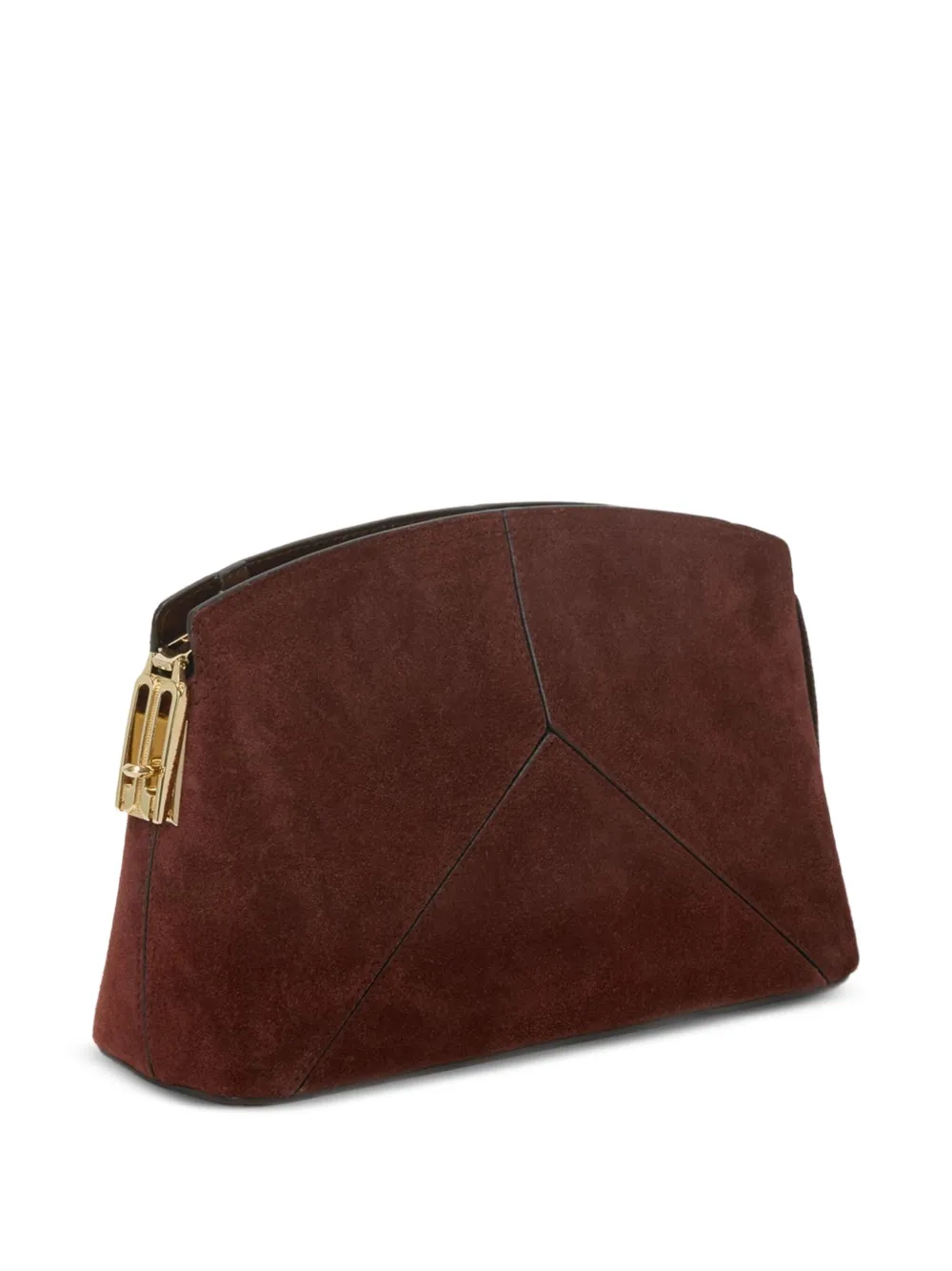 Victoria Beckham Victoria crossbodytas met ritssluiting Bruin