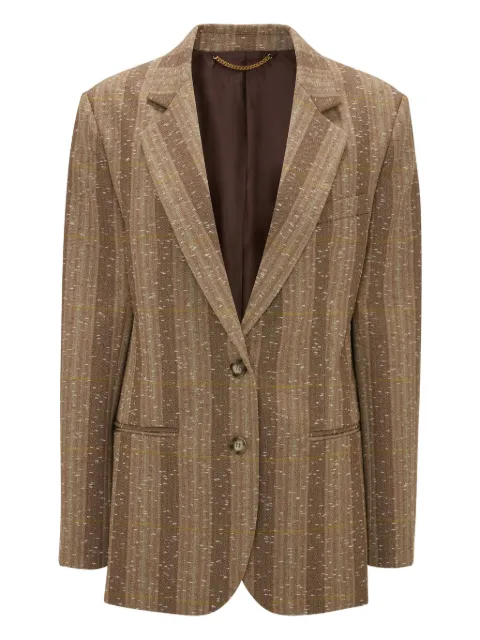 Victoria Beckham checked tailored jacket