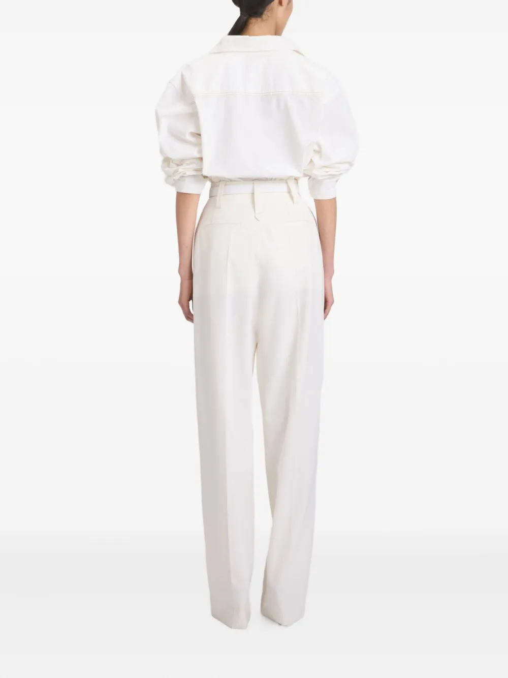 Victoria Beckham cotton blouse Wit