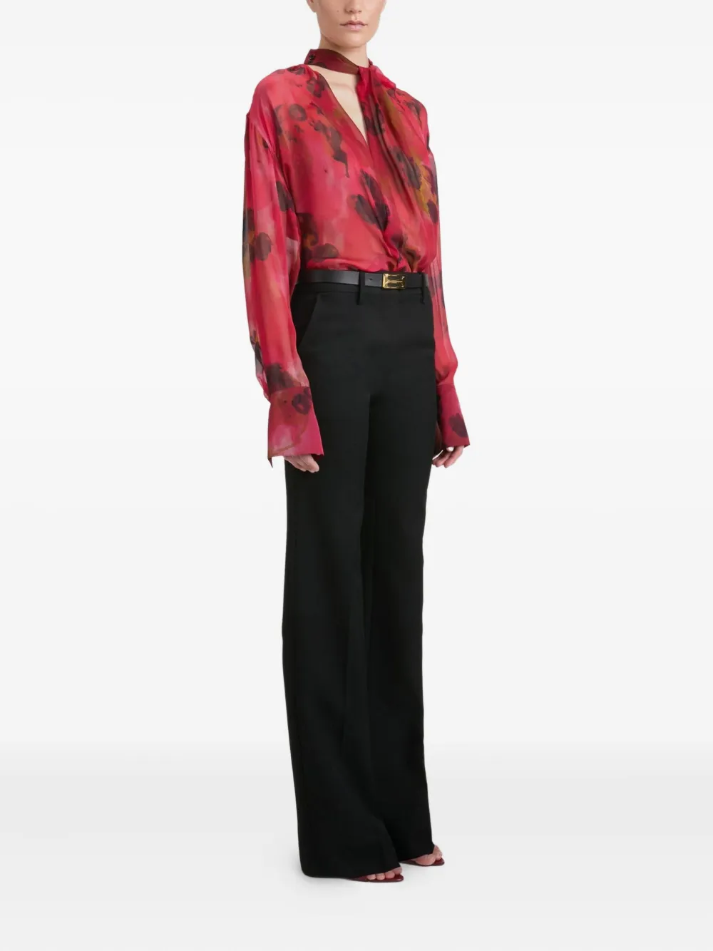 Victoria Beckham Pantalon Zwart
