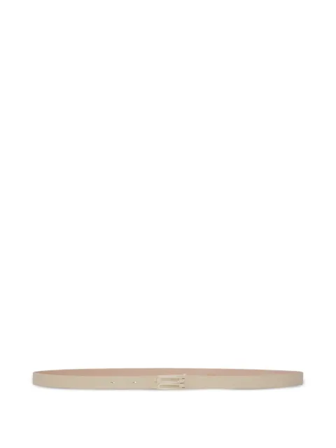 Victoria Beckham logo-buckle leather belt