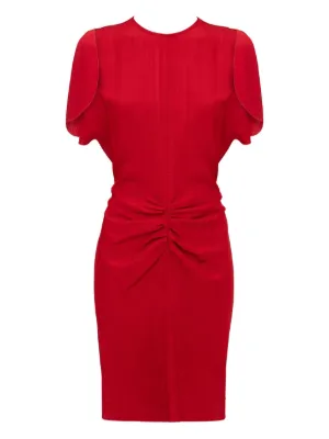 Victoria Beckham ドレープ ドレス | レッド | FARFETCH JP