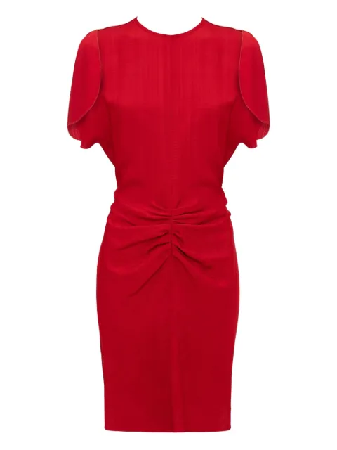 Victoria Beckham gathered puff-sleeve mini dress