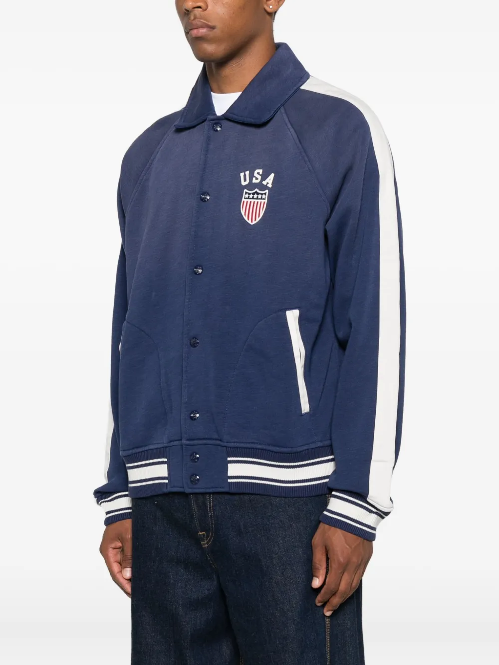 Polo Ralph Lauren Jack met geborduurd logo Blauw