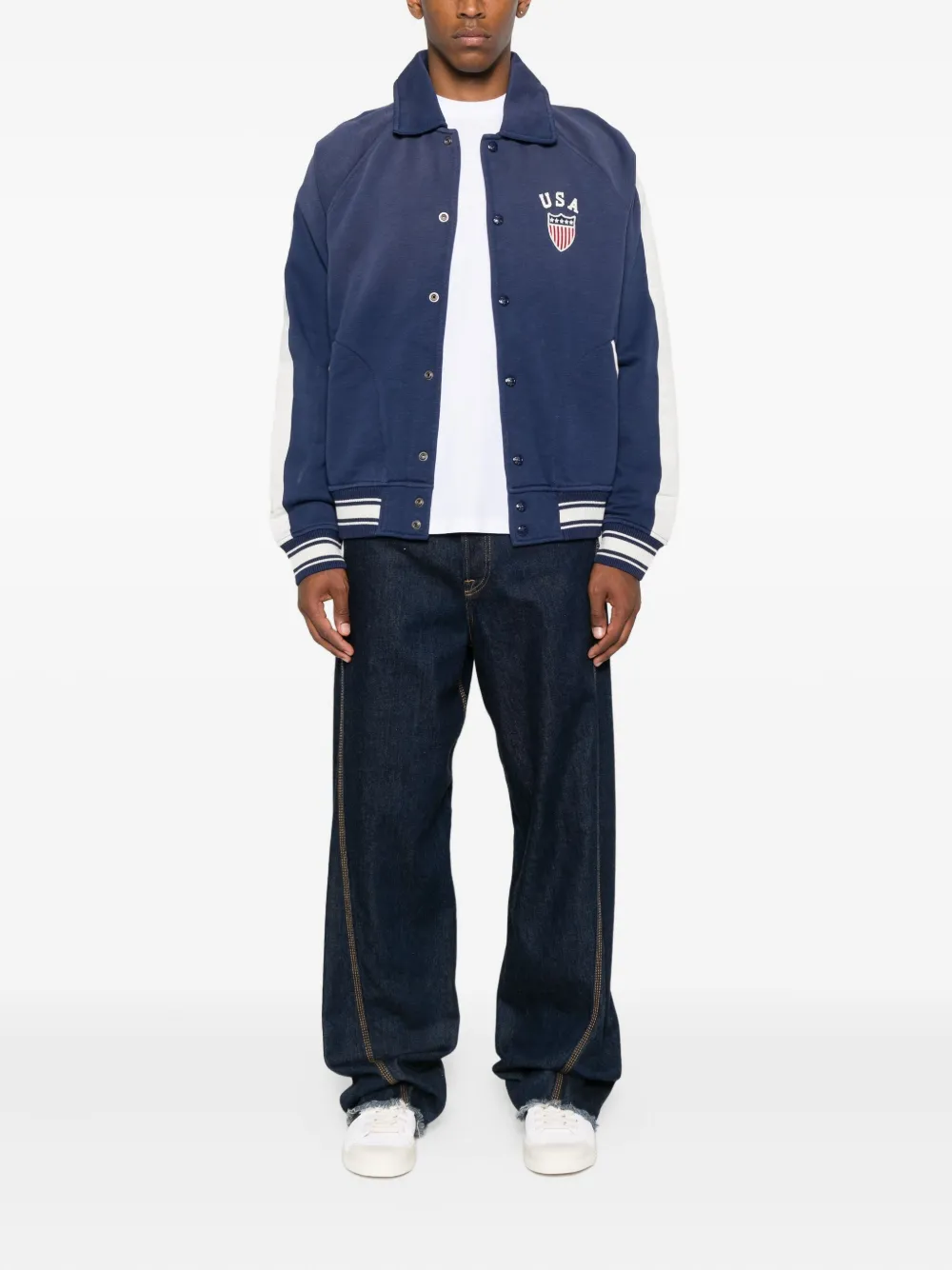 Polo Ralph Lauren Jack met geborduurd logo Blauw