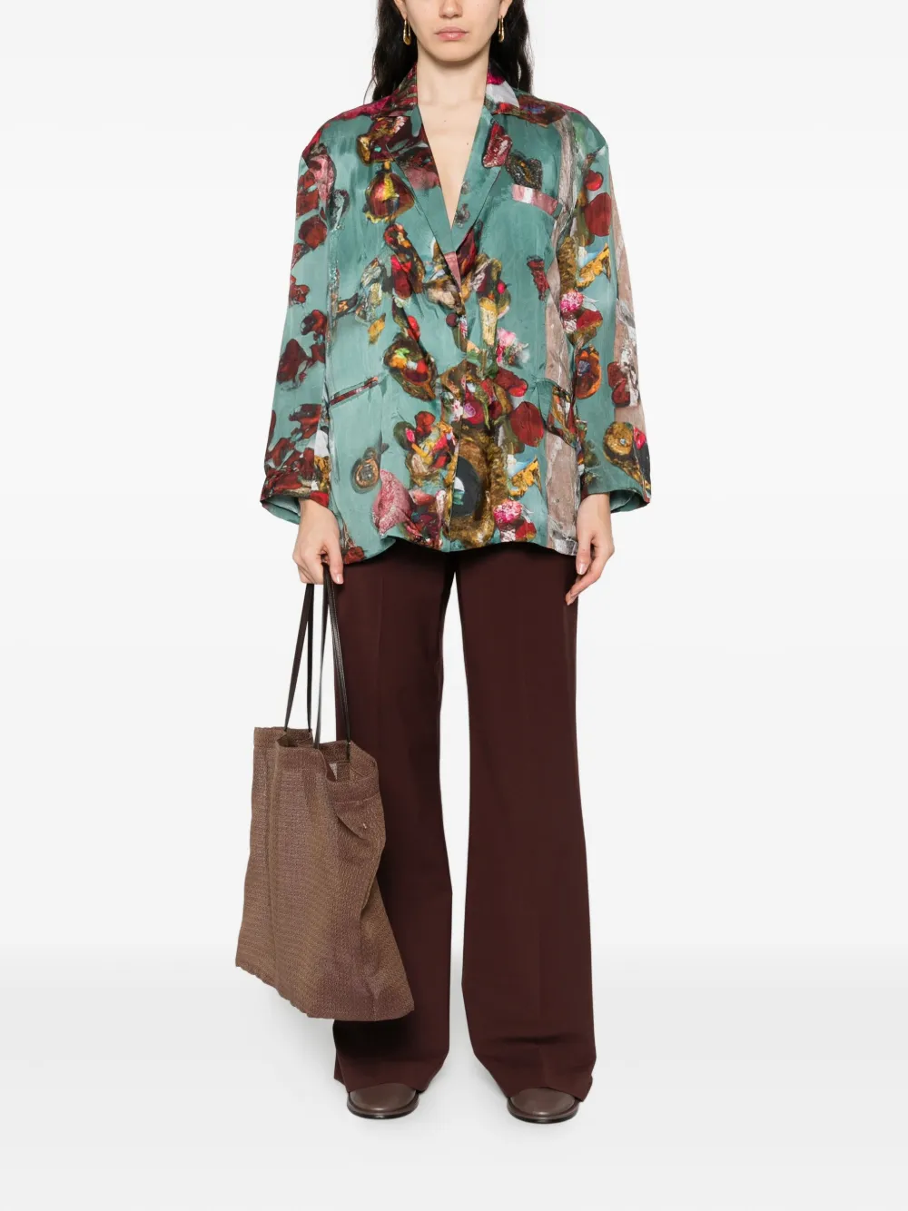 YAVI floral-print blazer | Blazers | Image 2