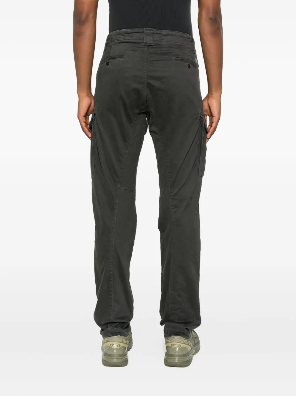 C.P. Company Cargo broek met Lens-detail Grijs
