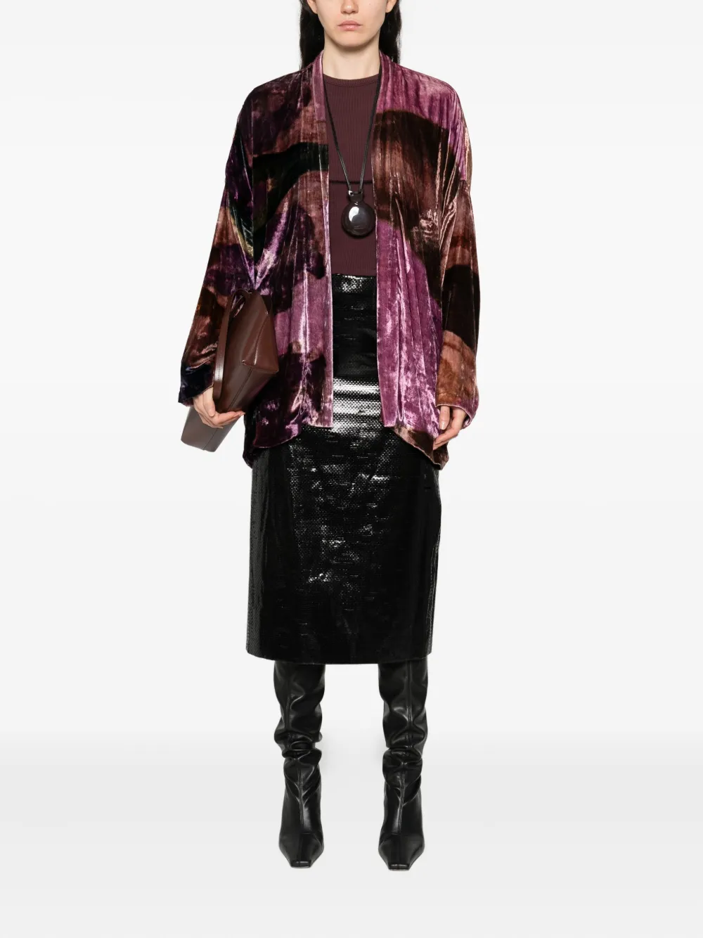 YAVI velvet jacket | Oversized Jackets | Image 2