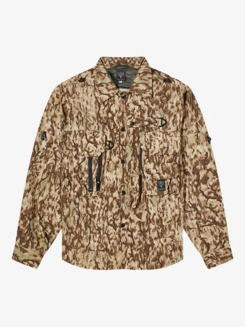 SOUTH2 WEST8 camouflage-print jacket