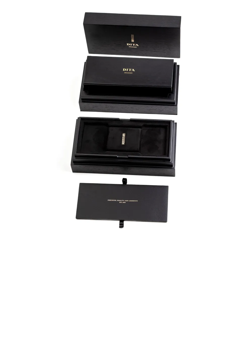 Dita Eyewear pilot-frame sunglasses Zwart