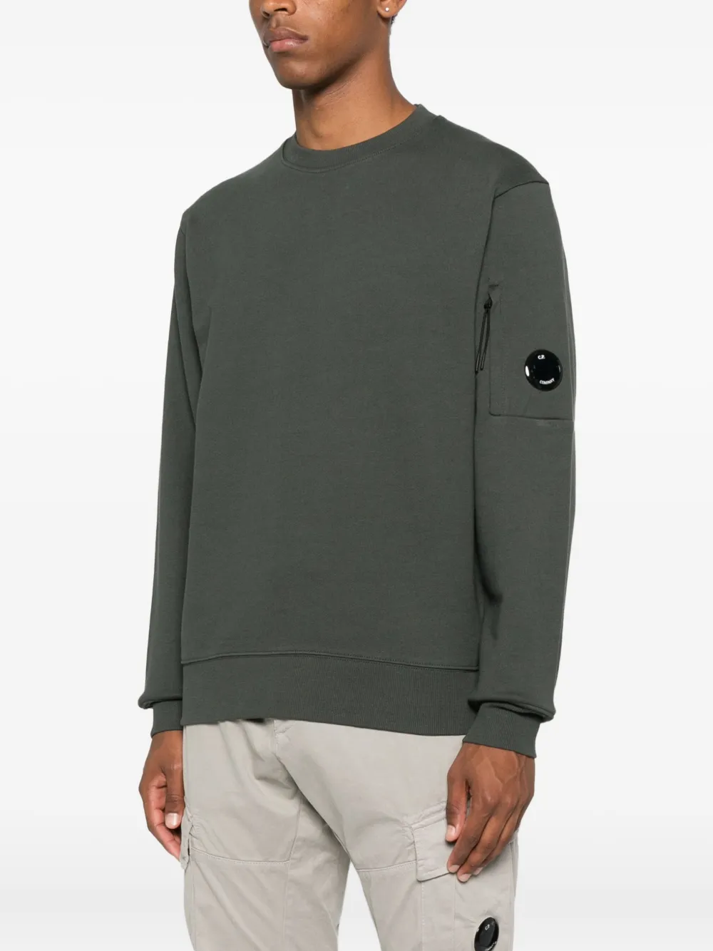C.P. Company Sweatshirt mit Linsen-Detail | Pullover & Strick | Image 3