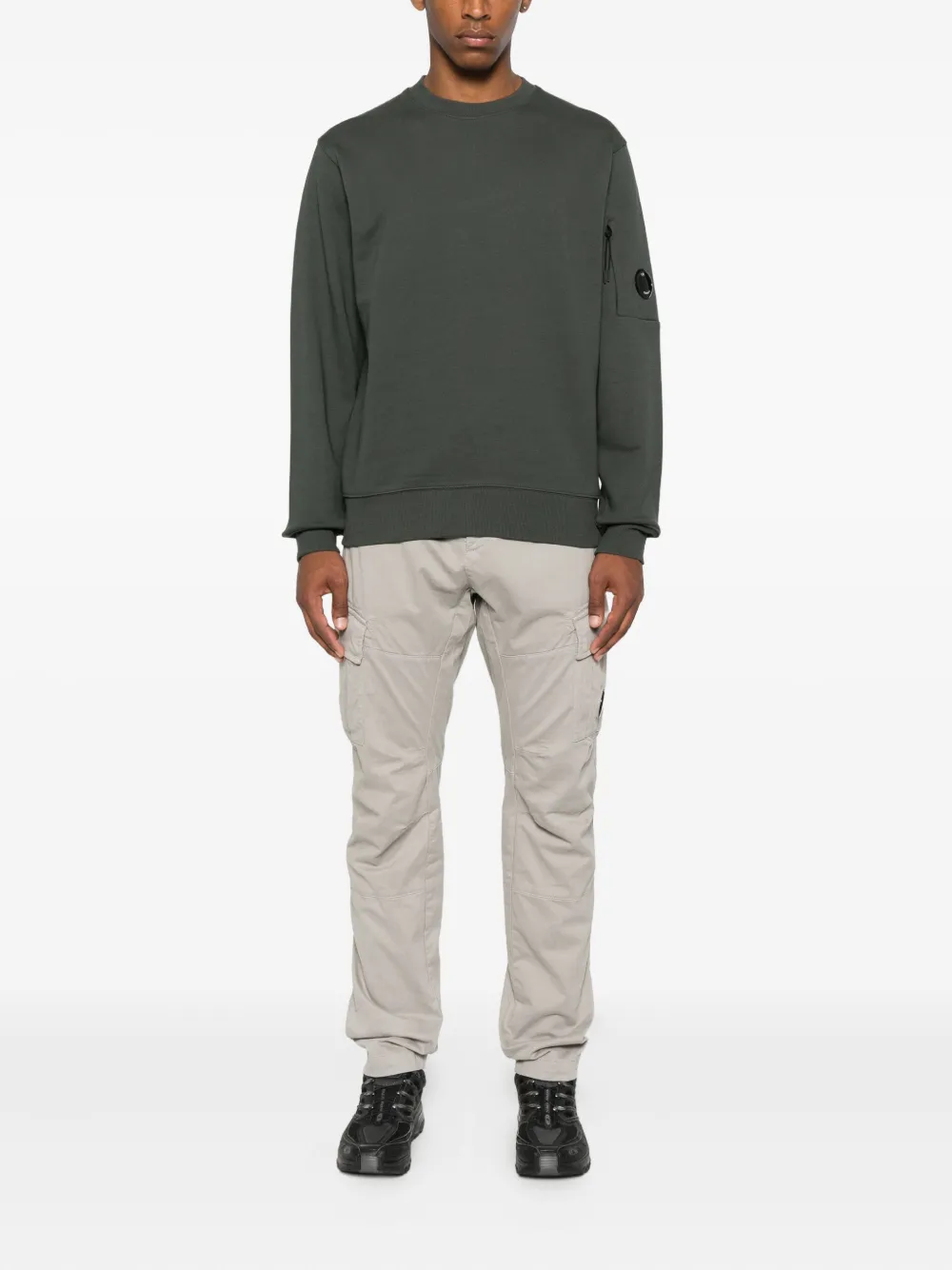 C.P. Company Sweatshirt mit Linsen-Detail | Sweatshirts | Image 2