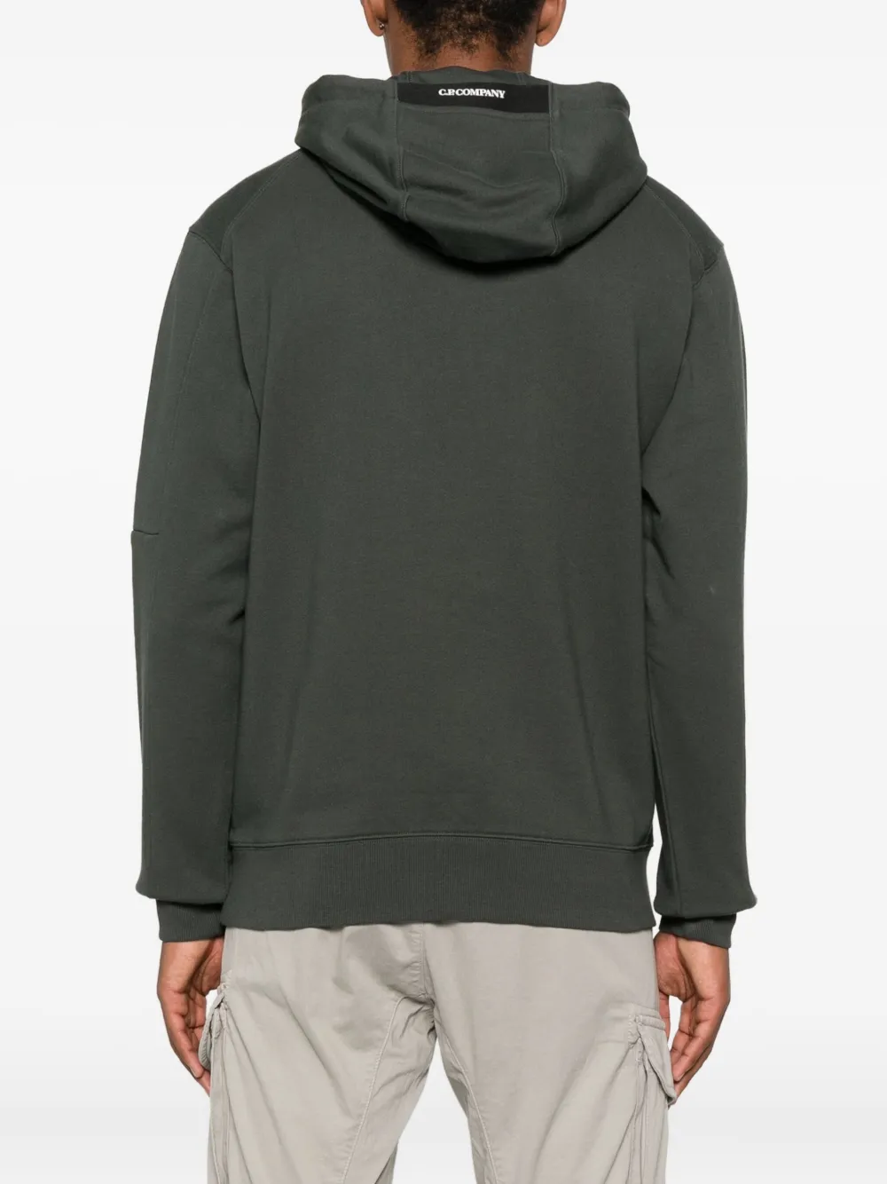 C.P. Company pocket-detail hoodie Groen